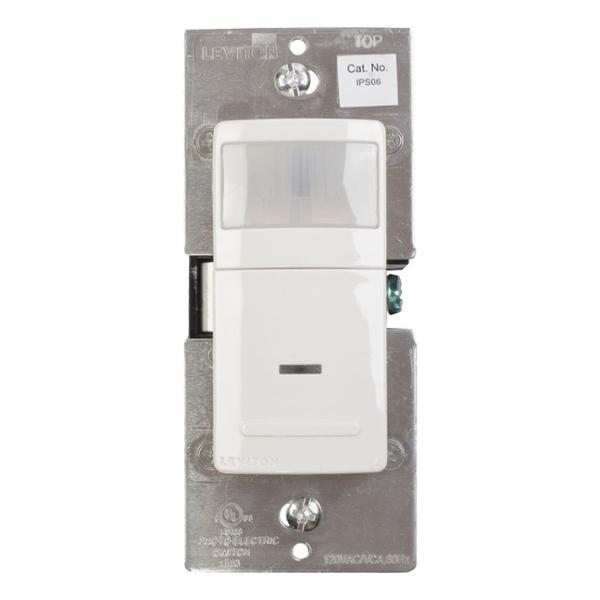 SENSOR DE MOVIMIENTO UNIVERSAL PLÁSTICO BLANCO