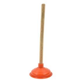 BOMBA DESTAPACAÑOS NARANJA DE PLÁSTICO 44 CM