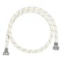 MANGUERA FLEXIBLE PARA AGUA DE PVC 1.2M 3/4"