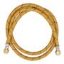 MANGUERA FLEXIBLE PARA GAS NATURAL Y LP DE VINILO REFORZADO 1.5M 3/8"