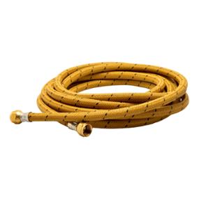 MANGUERA FLEXIBLE PARA GAS LP Y NATURAL DE VINILO REFORZADO 5M 3/8" X 3/8"