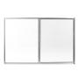 VENTANA CORREDIZA DE ALUMINIO 150 X 120 CM IZQUIERDA A DERECHA NATURAL
