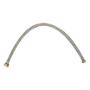 MANGUERA FLEXIBLE PARA AGUA DE ACERO 0.8M 1/2" X 3/4"