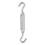 TENSOR DE DOBLE GANCHO DE 5 5/8 DE PULGADA PLATA 20.4 KG