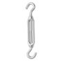 TENSOR DE DOBLE GANCHO DE 6 3/8 DE PULGADA PLATA 24.9 KG