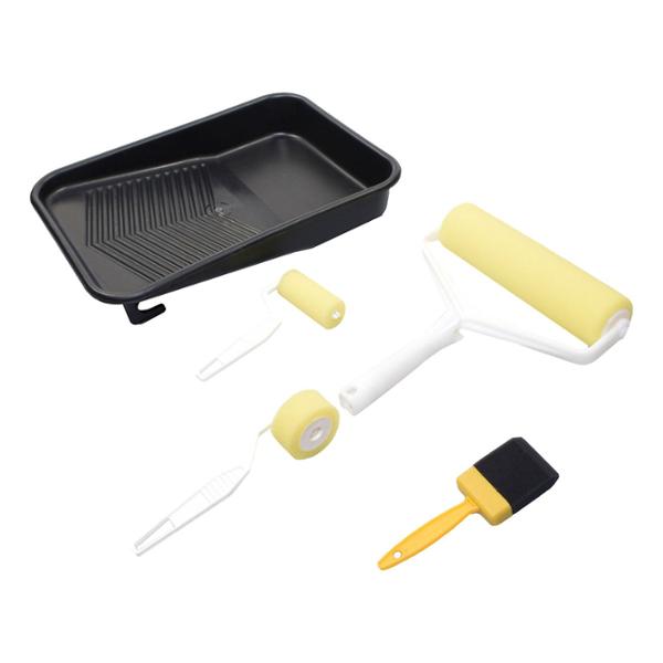 KIT APLICADOR DE PINTURA PARA INTERIORES DE ESPUMA 9"