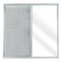 VENTANA CORREDIZA DE ALUMINIO 100 X 100 CM IZQUIERDA A DERECHA NATURAL