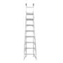 ESCALERA ALUMINIO CONVERTIBLE 4.43 M CON EXTENSIÓN