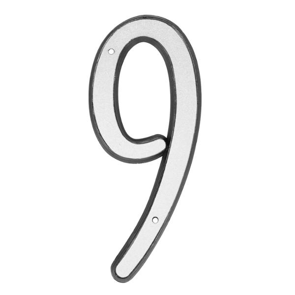 NÚMERO 9 DE PLÁSTICO 10.1 X 4.6 CM