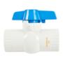 VÁLVULA ESFÉRICA MANUAL 3/4" DE PVC HIDRÁULICO