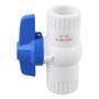 VÁLVULA ESFÉRICA 1/2" DE PVC HIDRÁULICO 150 PSI