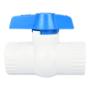 VÁLVULA ESFÉRICA 3/4" DE PVC