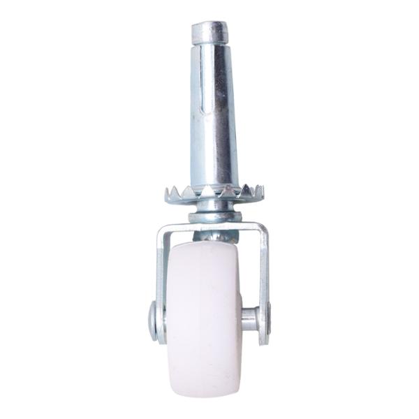 RUEDAS GIRATORIAS CON COJINETE DE 1 1/4 DE PULGADA BLANCO 4 PIEZAS