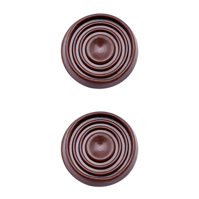 COPAS DE GOMA 3.8 CM CAFÉ
