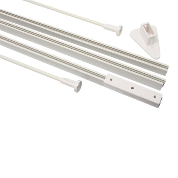 RIEL FLEXIBLE BCO PARA CORTINA DE BAÑO