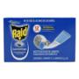 INSECTICIDA SÓLIDO 1 APARATO Y 12 LAMINITAS DE 100 MG BLANCO RAID