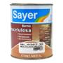 BARNIZ NITROCELULOSA PARA MADERA NEGRO MATE SECADO RAPIDO 1 L