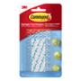 CLIPS DECORATIVOS COMMAND TRANSPARENTE, MINI, 20 UND