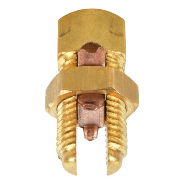 CONECTOR ELÉCTRICO BIPARTIDO CALIBRE 2 A 6 AWG DORADO DROF