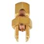 CONECTOR BIPARTIDO CALIBRE 4 A 8 AWG DORADO DROF