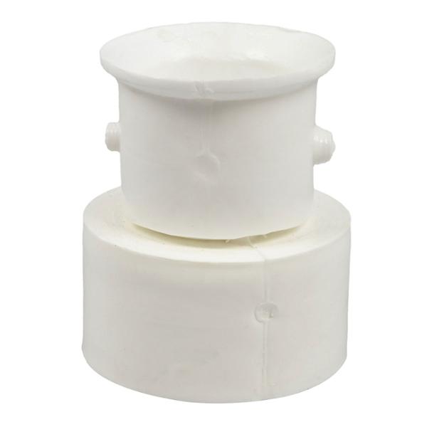 CONECTOR PARA LAVABO DE PLÁSTICO 5.3 CM BLANCO