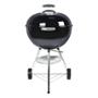 ASADOR KETTLE DE CARBÓN 100 X 64 X 57 CM NEGRO