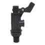 LLAVE DE TANQUE ALTO CON ENTRADA DE 1/2" DE PLÁSTICO NEGRO