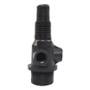 MULTICONECTOR CON 2 PUNTAS PARA TINACO 16 CM DE PLÁSTICO NEGRO