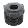 TAPÓN CON ROSCA PARA TINACO DE 1 1/2" DE PLÁSTICO NEGRO