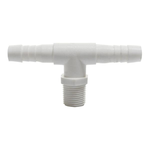 TEE PLÁSTICO 1/2" MACHO