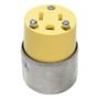CONECTOR BLINDADO 6.8 X 3.5 CM PLATA LEVITON