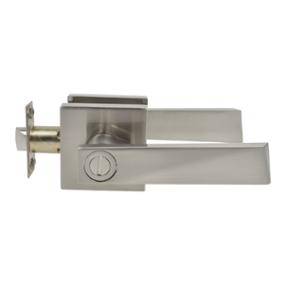 MANIJA LISBOA PARA BAÑO Y RECÁMARA 6.5 X 15 X 4.5 CM ACERO PLATA