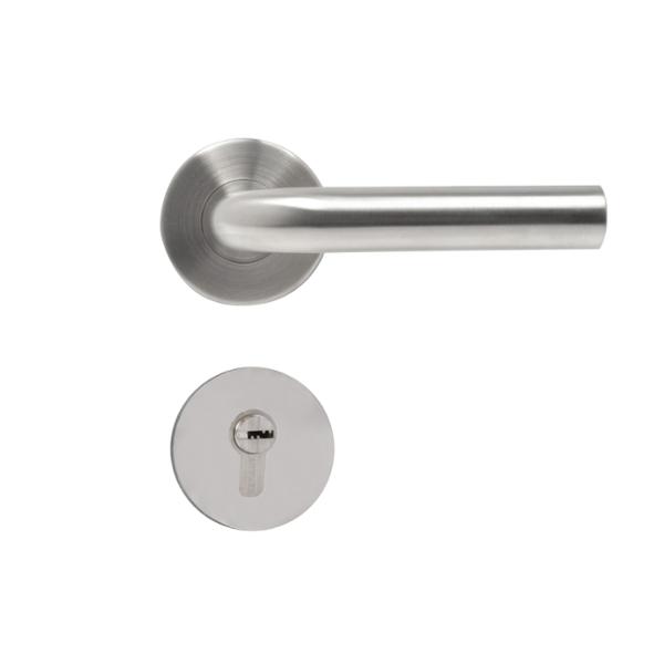 CERRADURA DE EMBUTIR TUBAZZI 15 X 17.8 X 15 CM ACERO PLATA