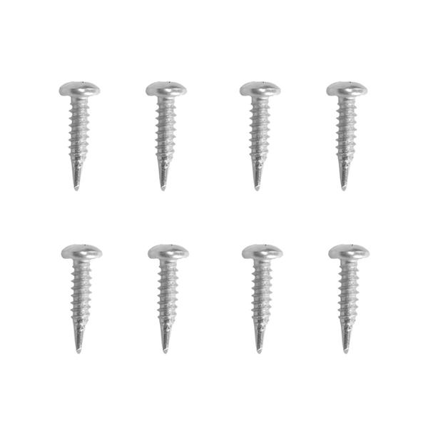 8 TORNILLOS AUTOPERFORANTE3/4PULGADA PLATA