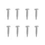 8 TORNILLOS AUTOPERFORANTE3/4PULGADA PLATA
