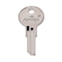 LLAVE RESIDENCIAL PARA CERRADURA 4.6 x 2 x 1.3 CM PLATA