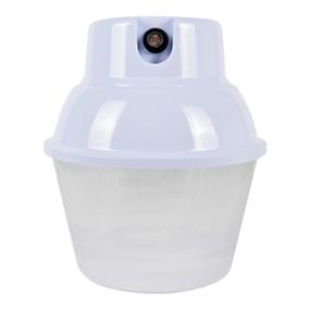 LÁMPARA SUBURBANA FLUORESCENTE 34 X 24.3 X 16 CM BLANCO