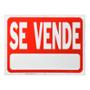 LETRERO "SE VENDE" 18X24 CM