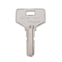 LLAVE RESIDENCIAL PARA CERRADURA 5.2 x 2.9 x 1 CM PLATA