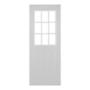 PUERTA TAMBOR EXTERIOR DE 9 LUCES DE 213 X 80 CM