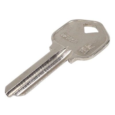 LLAVE RESIDENCIAL PARA CERRADURA JEN-WEI PLATA