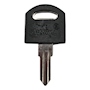 LLAVE PARA DUPLICAR CERRADURA AUSTRAL PLATA