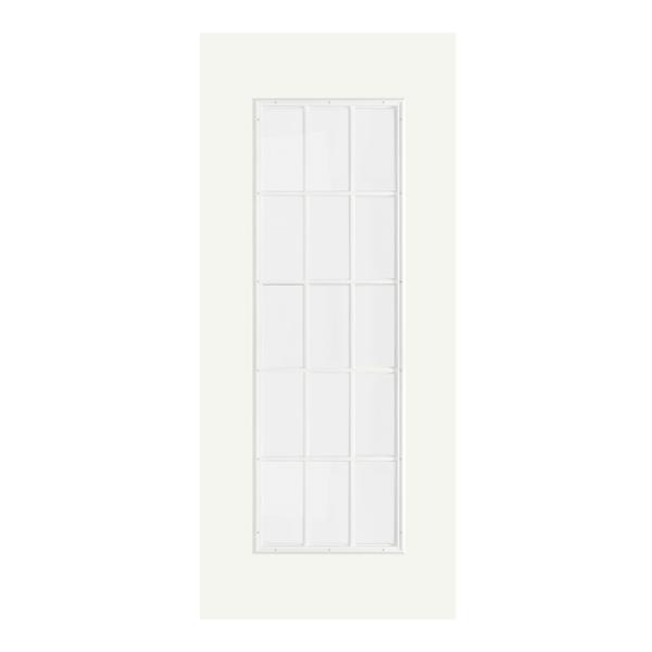 PUERTA TAMBOR EXTERIOR 15 LUCES 3.5 X 90 X 213 CM