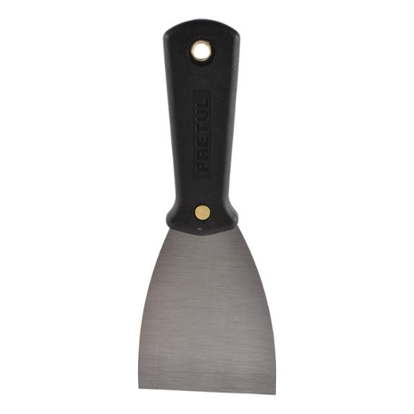 ESPÁTULA RÍGIDA ACERO MANGO PLÁSTICO 3"