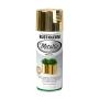 PINTURA EN AEROSOL ORO BRILLANTE PARA MADERA Y METAL DE SECADO RAPIDO 312 G