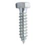 PIJA HEXAGONAL HILLMAN 1/2 X 2 PULGADAS PLATA 50 PIEZAS