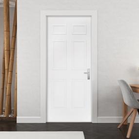 PUERTA INTERIOR TAMBOR 90 X 213 CM BLANCO