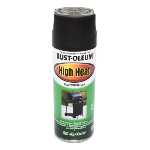 PINTURA EN AEROSOL NEGRO MATE PARA METAL DE SECADO RAPIDO 340 G
