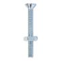 6 TORNILLOS PARA MÁQUINA 5.1 X .635 CM PLATA