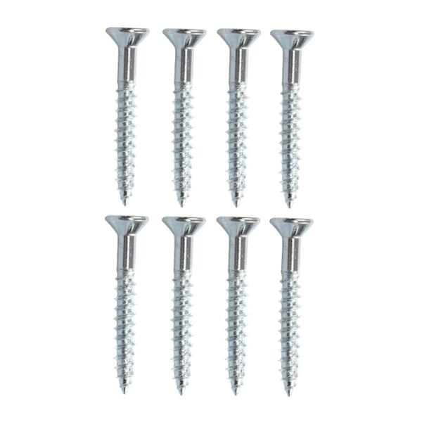 BOLSA DE 8 TORNILLOS PARA MADERA DE 1-1/4 PULGADAS PLATA